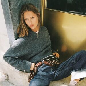 Soft Knit V-neck Sweater